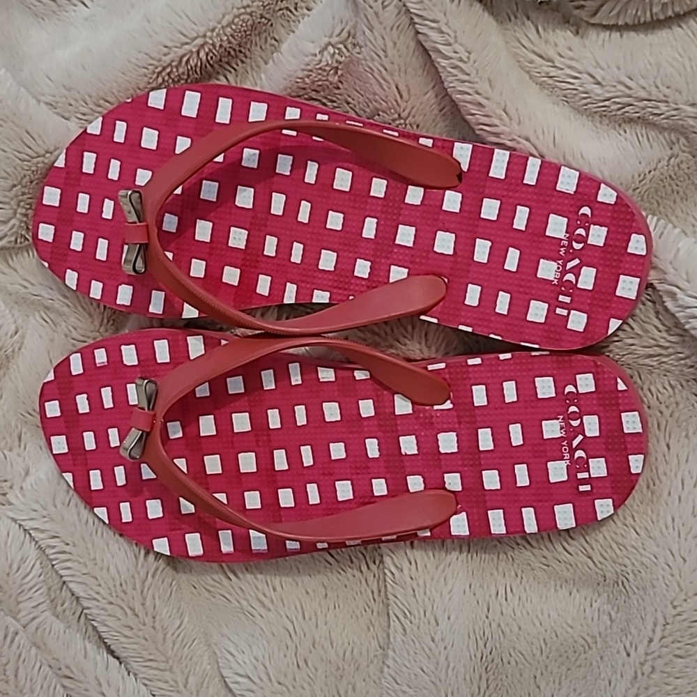 Coach sandals 6 1/2